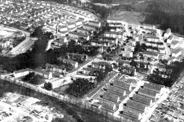 Luftbild Stadtallendorf, 1967